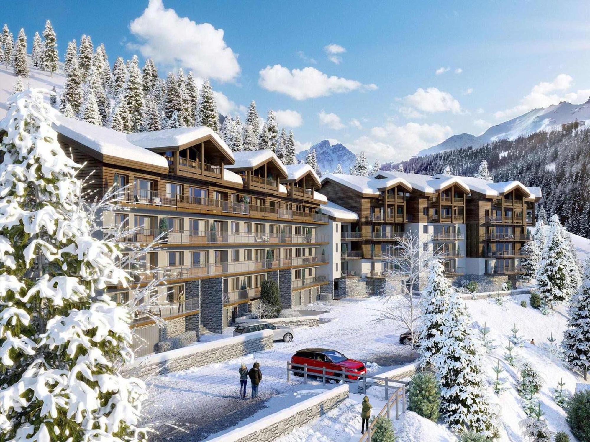 Recent, Proche Des Pistes Avec Balcon Et Parking A - Fr-1-563-138 * Courchevel