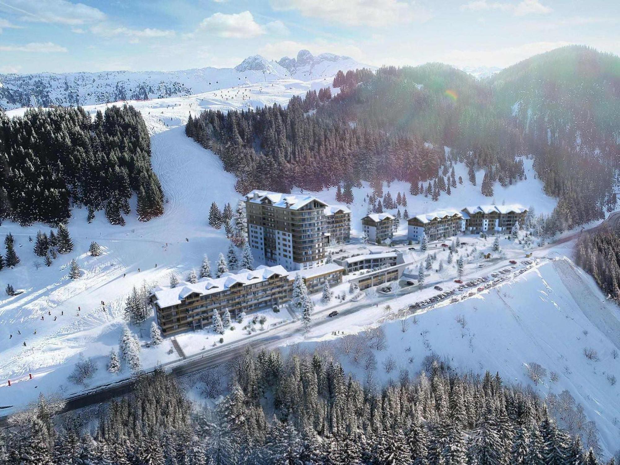 Apartment Recent, Proche Des Pistes Avec Balcon Et Parking A - Fr-1-563-138 *
